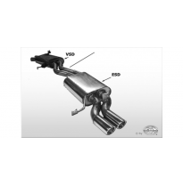 Escape FOX Audi 200 44Q quattro escape final - 2x70 16