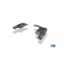 Escape FOX Audi A4/A5 8T - A4/ A5 quattro B8 escape final duplex for 1-pipe - 1x100 type 17 duplex