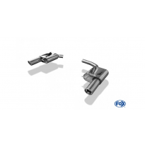 Escape FOX Audi A5 8T Sportback escape final duplex for 1-pipe - 1x100 type 17 duplex