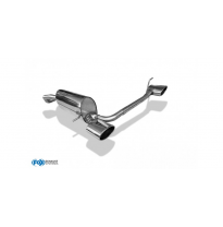 Escape deportivo trasero Audi A1 Kompakt/ A1 Sportback - 8X Salida final izquierda/derecha - 140x90 tipo 32 derecha/izquierda pa