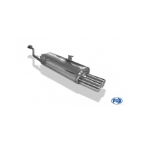 Escape FOX BMW E30 316i/ 318i from 9/87` linea desde catalizador con conexion de 2 anclajes - 2x76 13