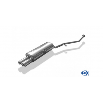 Escape FOX BMW E30 316i/ 318i bis 9/87` linea desde catalizador con conexion de 3 anclajes - 2x76 13