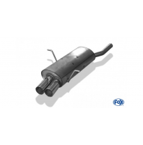 Escape FOX BMW E46 316/ 318 escape final doble entrada - 2x76 10