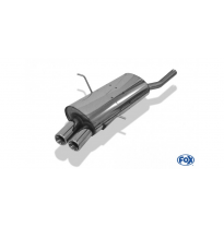 Escape FOX BMW E46 316/ 318 escape final doble entrada - 2x76 13