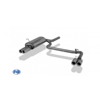 Escape FOX BMW E46 316/ 318 escape final salida duplex - 2x76 13 duplex