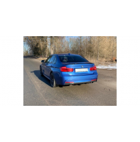 BMW F30 / 31 - 330i xDrive - Escape trasero FOX - 145x65 tipo 59 derecha / izquierda - con válvula de escape