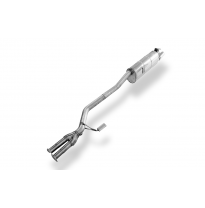 BMW E28 535i con silenciador final Katalysator - 2x63 tipo 10 Fox exhaust