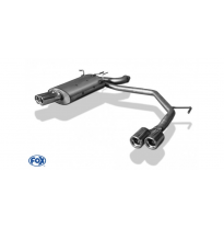 Escape FOX BMW E39 520i/ 523i/ 525i/ 528i - sedan escape final salida duplex - 2x76 13 duplex