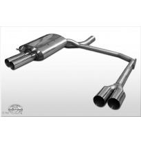 Escape FOX BMW E60 520i/ 523i/ 525i/ 530i escape final salida duplex - 2x76 10 duplex