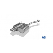 Escape FOX BMW Z4 escape final incl. y-tubo conexion 2x50mm - 2x80 13
