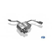 Escape FOX BMW Z4 escape final salida duplex incl. y-tubo conexion 2x50mm - 2x76 10 duplex