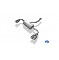 Escape FOX BMW X3 F25 - 3,0l gasolina escape final - 2x90 25 duplex