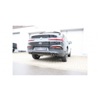 FOX Escape trasero salida cruzada derecha / izquierda - 2x90 tipo 25 derecha / izquierda BMW X4 G02 - 20i Año:Desde 2018 2,0