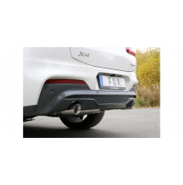 BMW X4 G02 - 30i Salida Escape trasero FOX izquierda / derecha - 1x100 tipo 25 derecha / izquierda