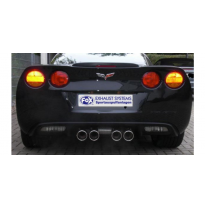 Escape FOX Corvette C06 escape final salida central - 4x100 16 center