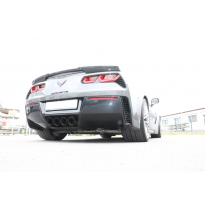 Corvette C7 / Z06 centro de salida del Escape trasero FOX - 4x100 tipo 12 centro negro