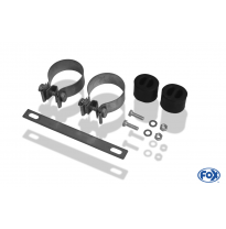 Escape FOX Chrysler 300C 5,7l escape final duplex double pipe - 2x80 17 duplex