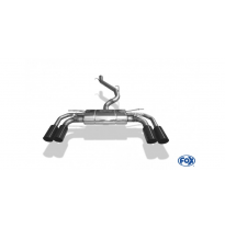 Escape deportivo trasero CUPRA Formentor 4x4 medio sistema de catalizador - 2x100 tipo 25 derecho/izquierdo negro