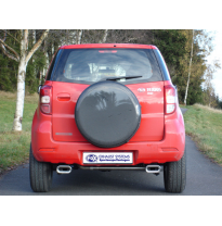 Escape FOX Daihatsu Terios J2 4x4 escape final salida duplex - 135x80 53 duplex