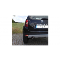 Escape FOX Dacia Duster 4x2 - traccion delantera escape final - 1x90 type 12