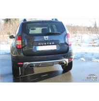 Escape FOX Dacia Duster 4x4 reestyling escape final cross salida duplex - sin colas de escapes
