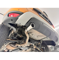 Dacia Duster 4x4 - 1,3l Tubo de escape adecuado para el silenciador trasero original - 1x90 tipo 16