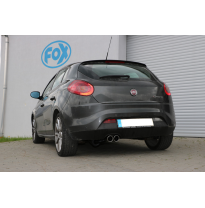 Escape FOX Fiat Bravo 198 for models with paragolpes cut escape final - 2x80 16