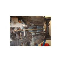 Escape FOX Fiat Grande Punto 199 - gasolina tubo conexion escape final/ catalizador