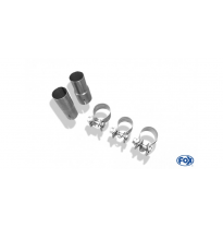 Escape FOX Fiat Grande Punto 199 - gasolina escape final - 2x76 12