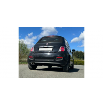 Escape deportivo Fiat 500/ 500C - 2x80 tipo 25