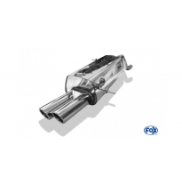 Fiesta VII / Fiesta VII Sport - 1.2l 1.4l D 1.6l D Escape trasero FOX - 2x70 tipo 16