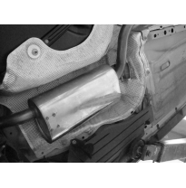 Escape FOX Ford Focus III Hatchback - Diesel escape final salida duplex - 106x71 32 duplex