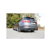 FOX Escape trasero salida cruzada derecha / izquierda - 115x85 tipo 38 Mondeo V hatchback / torneo / notchback Año: 1,5l 118