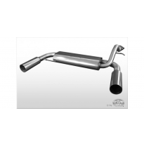 Escape FOX Honda Civic IV escape final cross salida duplex - 1x90 10 duplex