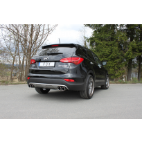 Escape FOX Hyundai Santa Fé 4x4 - DM Tail pipes duplex - 2x90 12 duplex