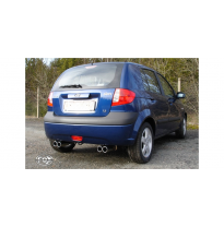 Escape FOX Hyundai Getz - 3/5 doors escape final salida duplex - 2x80 13 duplex