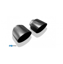 Tubo de escape Fastback Hyundai i30N Performance para el silenciador original - 1x114 tipo 25 derecho/izquierdo negro mate