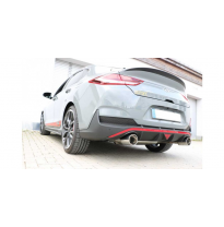 FOX Escape trasero salida cruzada derecha / izquierda - 1x114 tipo 12 Hyundai i30N Performance Fastback Año: 2,0l 202kW