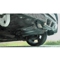 Escape FOX Hyundai Veloster escape final duplex - tail pipe invissible