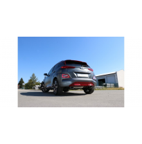 Hyundai Kona 2WD Ironman salida Escape trasero FOX derecha / izquierda - 145x65 tipo 59 derecha / izquierda