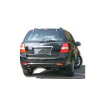 Escape FOX Kia Sorento JC reestyling V6 tail pipes right left salida duplex - 115x85 33 duplex