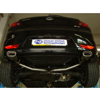 Escape FOX Kia Pro Cee`d tail pipes right left duplex - 135x80 53 duplex