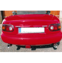 Escape FOX Mazda MX5 NA escape final salida duplex - 1x90 13 duplex