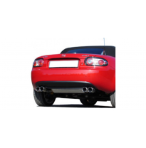 Escape FOX Mazda MX5 NC escape final salida duplex - 2x76 13 duplex - decent sound with certification