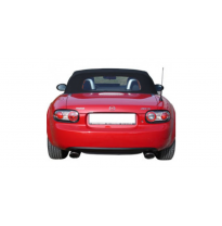 Escape FOX Mazda MX5 NC escape final salida duplex - 115x85 33 duplex - deep sporty sound with part-certification