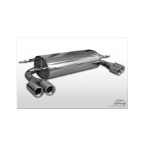 Escape FOX Mazda MX5 NC escape final salida duplex - 2x76 13 duplex - deep sporty sound with part-certification