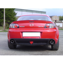 Escape FOX Mazda RX8 escape final cross salida duplex - 115x85 38 duplex