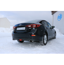 Escape FOX Mazda 3 - BM escape final duplex - sin colas de escapes