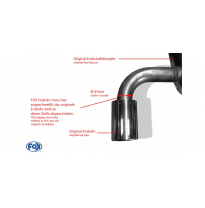 Escape FOX Mazda CX5 (also 4x4) Tail pipe duplex - 1x100 16 duplex