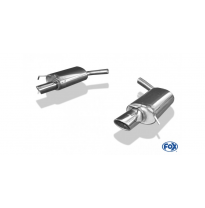 Escape FOX Mercedes C-Class 4 cylinders - W204/S204 AMG-Paket escape final duplex with y-connection - 2x115x85 32 duplex